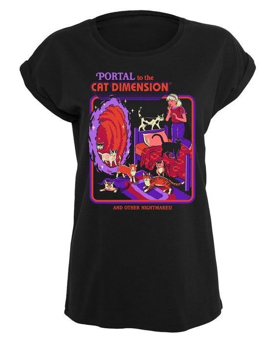 Steven Rhodes - The Cat Dimension - Girlshirt — Steven Rhodes Shop