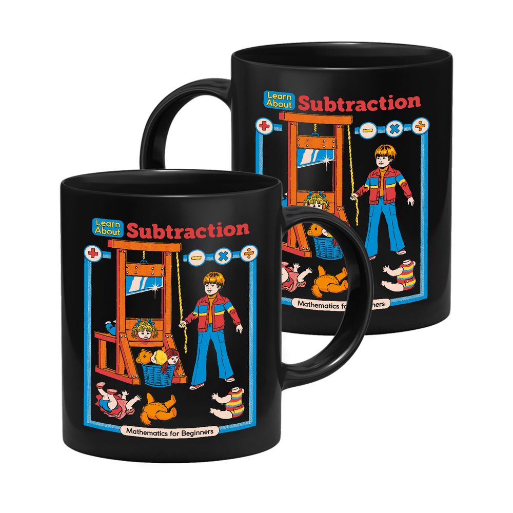Steven Rhodes - Learn About Subtraction - Mug