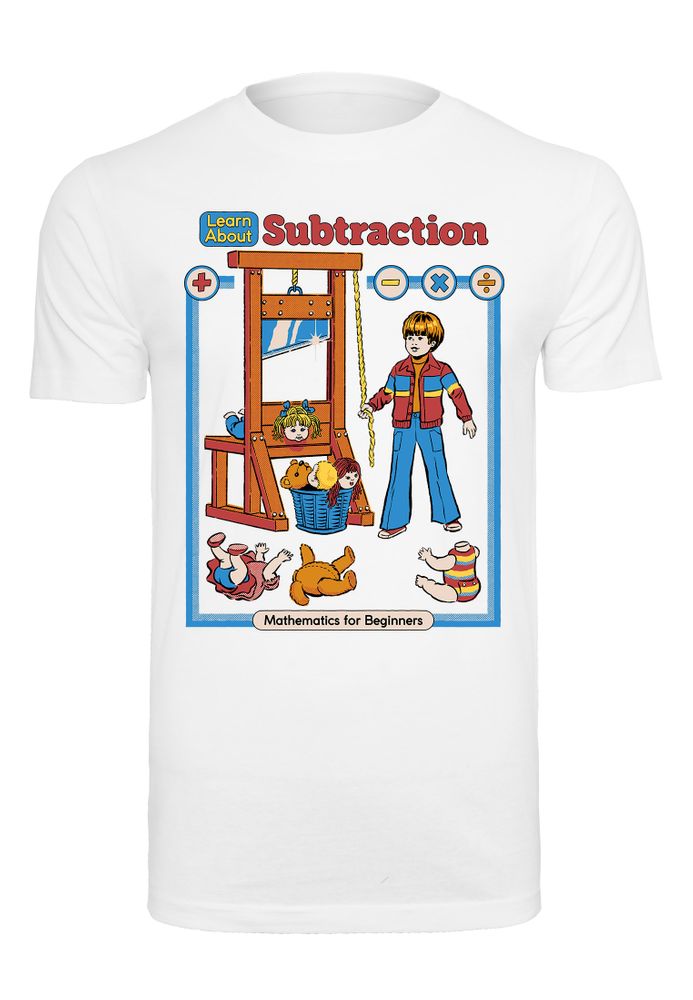 Steven Rhodes - Learn About Subtraction - T-Shirt