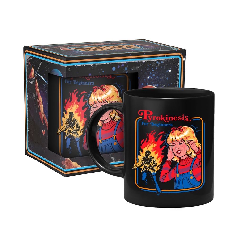 Steven Rhodes - Pyrokinesis For Beginners - Mug – Steven Rhodes Shop