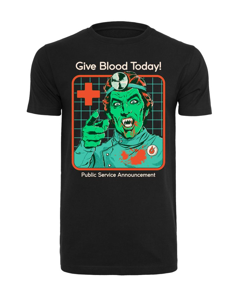 Steven Rhodes - Give Blood Today - T-Shirt