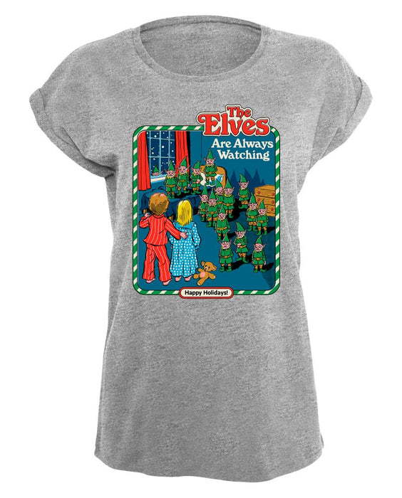 Steven Rhodes - The Elves are watching - Girlshirt