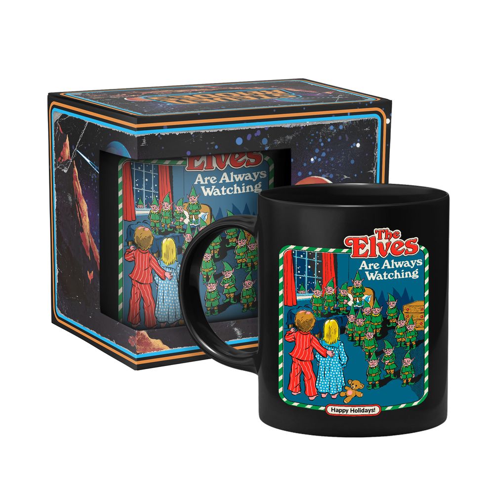 Steven Rhodes Keramiktasse 11 Oz (315 Ml) – „Worship Coffee“ Design, In Geschenkbox