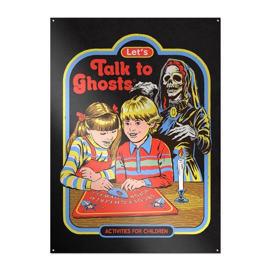 Steven Rhodes - Let's Talk To Ghosts - Metal Plate