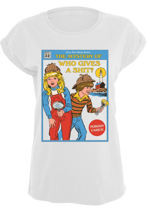 Steven Rhodes - Who Gives a Sh*t - Girls T-shirt