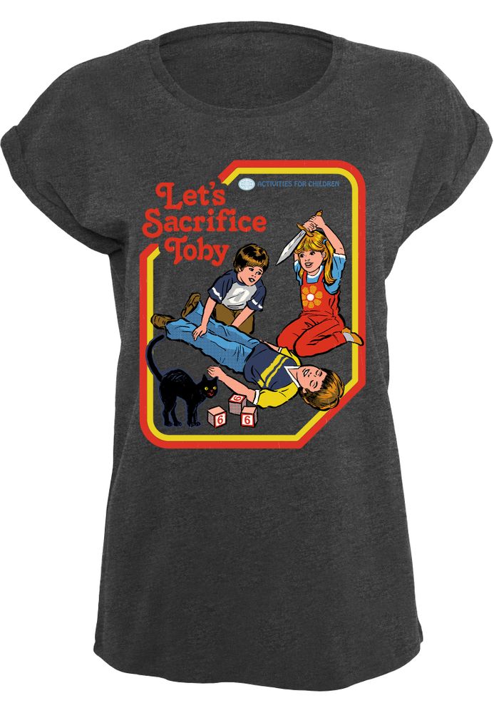 Steven Rhodes - Let's Sacrifice Toby - Girls T-shirt