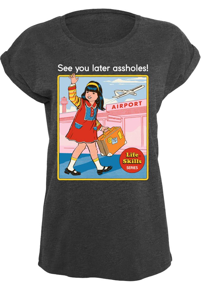 Steven Rhodes - See You Later - Girls T-shirt