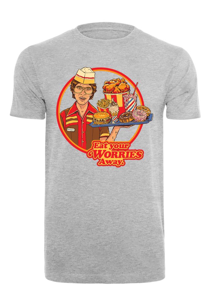 Steven Rhodes - Eat Your Worries - T-Shirt