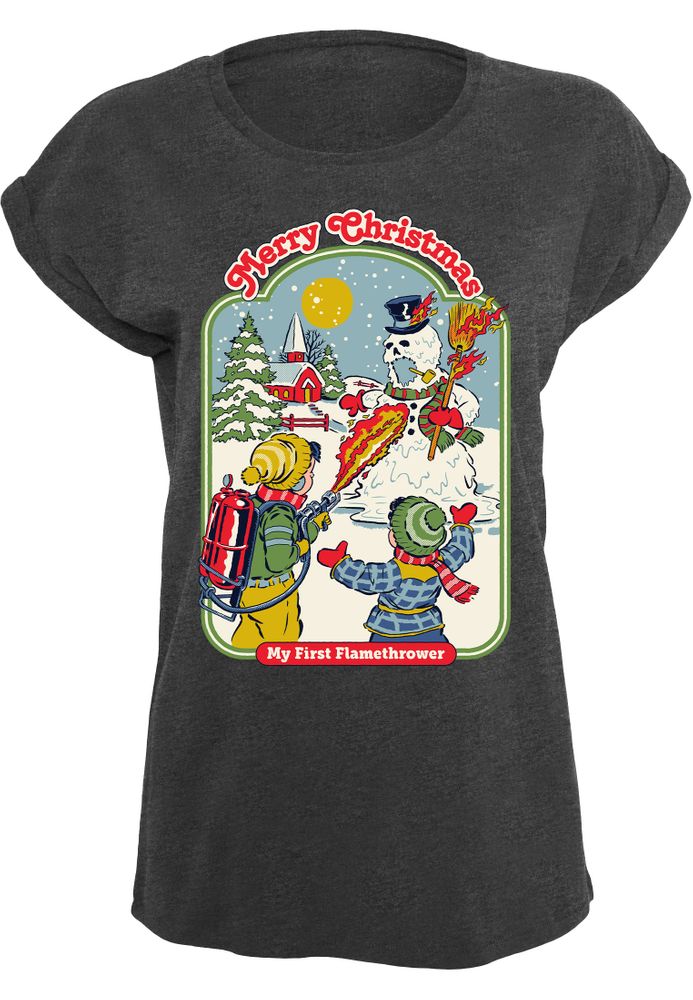 Steven Rhodes - My First Flamethrower - Girls T-shirt