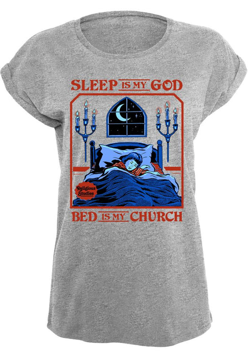 Steven Rhodes - Sleep Is My God - Girls T-shirt