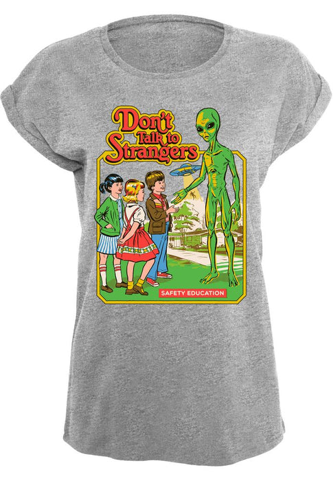 Steven Rhodes - Don't Talk To Strangers - Girls T-shirt